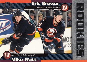 1998-99 Pacific Omega #153 Mike Watt / Eric Brewer Front