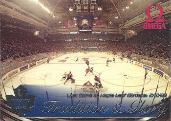 1998-99 Pacific Omega #251 Last Game at Maple Leaf Gardens Front