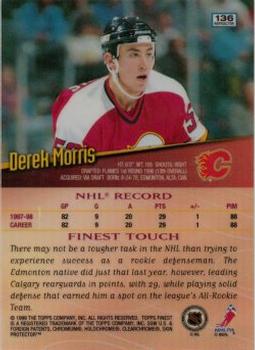 1998-99 Finest - Refractors #136 Derek Morris Back