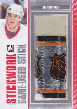 2013-14 In The Game StickWork #GUS-52 Luc Robitaille Front