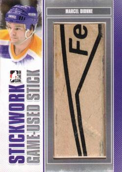 2013-14 In The Game StickWork #GUS-54 Marcel Dionne Front