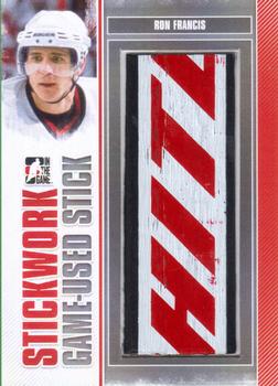 2013-14 In The Game StickWork #GUS-79 Ron Francis Front