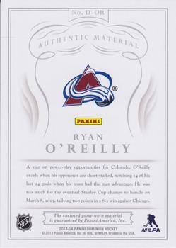 2013-14 Panini Dominion - Prime #D-OR Ryan O'Reilly Back