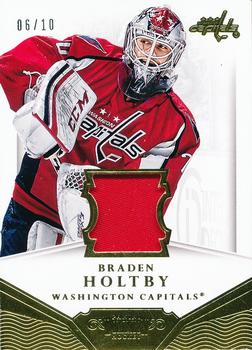 2013-14 Panini Dominion - Patch #D-HB Braden Holtby Front