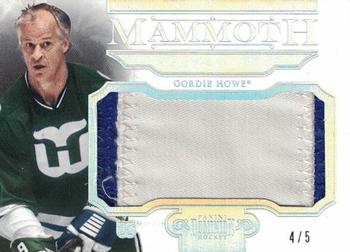 2013-14 Panini Dominion - Mammoth Jerseys Prime #M-GH Gordie Howe Front