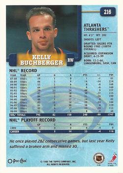 1999-00 O-Pee-Chee #216 Kelly Buchberger Back