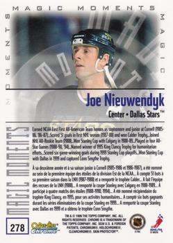 1999-00 O-Pee-Chee Chrome #278 Joe Nieuwendyk Back