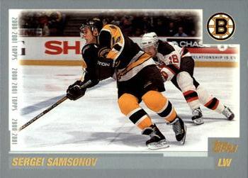 2000-01 O-Pee-Chee #108 Sergei Samsonov Front