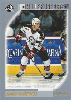 2000-01 O-Pee-Chee #285 Brian Campbell Front