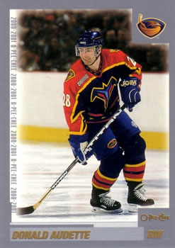 2000-01 O-Pee-Chee #148 Donald Audette Front