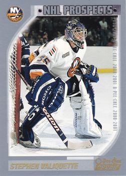 2000-01 O-Pee-Chee #321 Stephen Valiquette Front