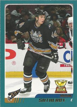 2003-04 O-Pee-Chee #17 Brian Sutherby Front