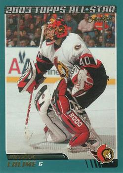 2003-04 O-Pee-Chee #295 Patrick Lalime Front