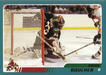 2003-04 O-Pee-Chee #33 Brian Boucher Front