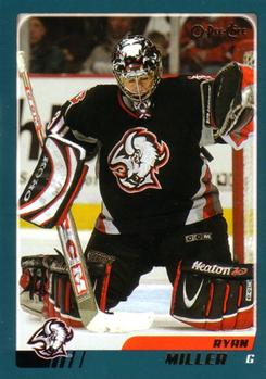 2003-04 O-Pee-Chee #57 Ryan Miller Front
