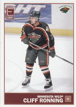 2003-04 Pacific Exhibit #75 Cliff Ronning Front