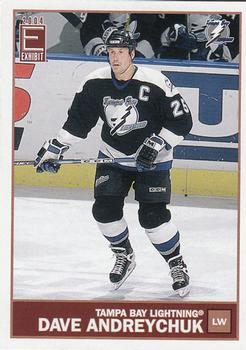 2003-04 Pacific Exhibit #130 Dave Andreychuk Front