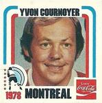 1977-78 Coca-Cola #NNO Yvan Cournoyer Front