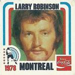 1977-78 Coca-Cola #NNO Larry Robinson Front