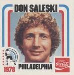 1977-78 Coca-Cola #NNO Don Saleski Front