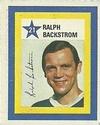 1970-71 Colgate Stamps #21 Ralph Backstrom Front