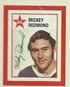 1970-71 Colgate Stamps #44 Mickey Redmond Front