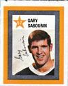 1970-71 Colgate Stamps #57 Gary Sabourin Front