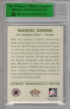 2004-05 In The Game Ultimate Memorabilia #NNO Marcel Dionne Back