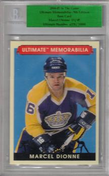 2004-05 In The Game Ultimate Memorabilia #NNO Marcel Dionne Front