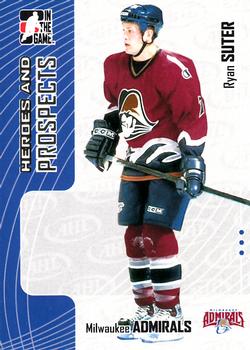2005-06 In The Game Heroes and Prospects #101 Ryan Suter Front