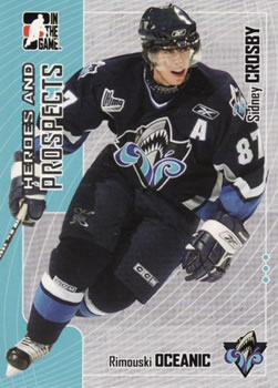 2005-06 In The Game Heroes and Prospects #105 Sidney Crosby Front