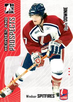 2005-06 In The Game Heroes and Prospects #113 Steve Downie Front