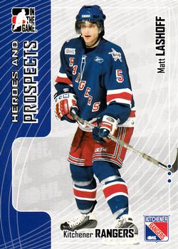 2005-06 In The Game Heroes and Prospects #117 Matt Lashoff Front