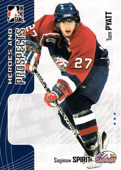 2005-06 In The Game Heroes and Prospects #127 Tom Pyatt Front