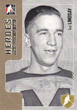 2005-06 In The Game Heroes and Prospects #38 Ted Lindsay Front