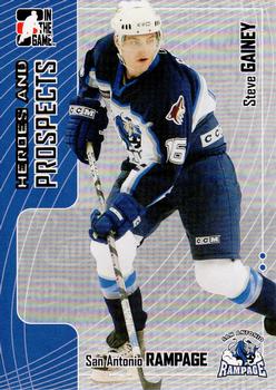 2005-06 In The Game Heroes and Prospects #232 Steve Gainey Front