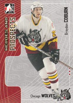 2005-06 In The Game Heroes and Prospects #235 Braydon Coburn Front