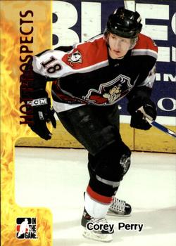 2005-06 In The Game Heroes and Prospects #377 Corey Perry Front