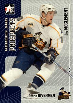 2005-06 In The Game Heroes and Prospects #397 Jay McClement Front