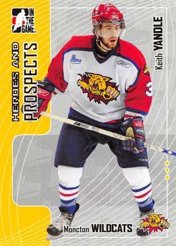 2005-06 In The Game Heroes and Prospects #416 Keith Yandle Front