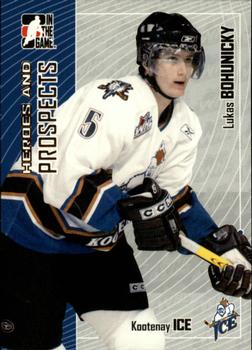 2005-06 In The Game Heroes and Prospects #421 Lukas Bohunicky Front