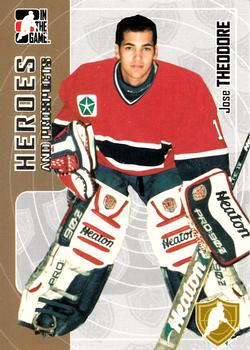 2005-06 In The Game Heroes and Prospects #12 Jose Theodore Front