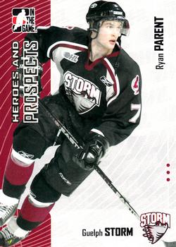2005-06 In The Game Heroes and Prospects #131 Ryan Parent Front