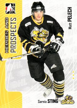 2005-06 In The Game Heroes and Prospects #133 Matt Pelech Front