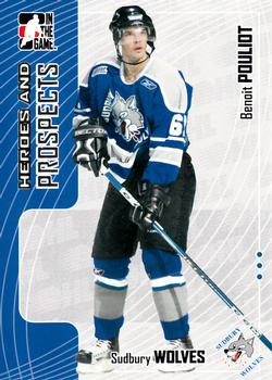 2005-06 In The Game Heroes and Prospects #134 Benoit Pouliot Front