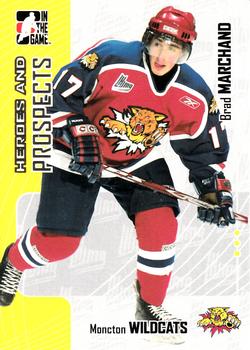 2005-06 In The Game Heroes and Prospects #136 Brad Marchand Front