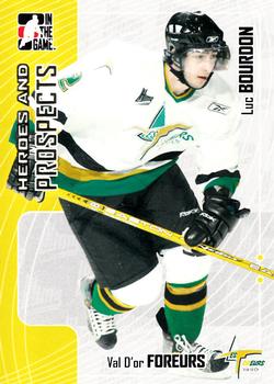 2005-06 In The Game Heroes and Prospects #139 Luc Bourdon Front