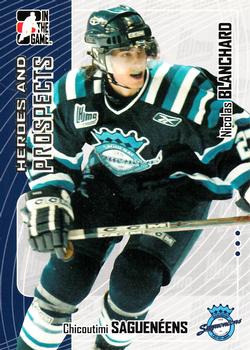 2005-06 In The Game Heroes and Prospects #150 Nicolas Blanchard Front