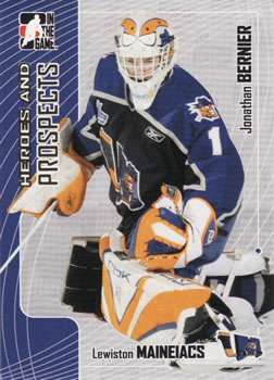 2005-06 In The Game Heroes and Prospects #152 Jonathan Bernier Front