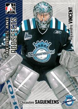 2005-06 In The Game Heroes and Prospects #155 Alexandre Vincent Front